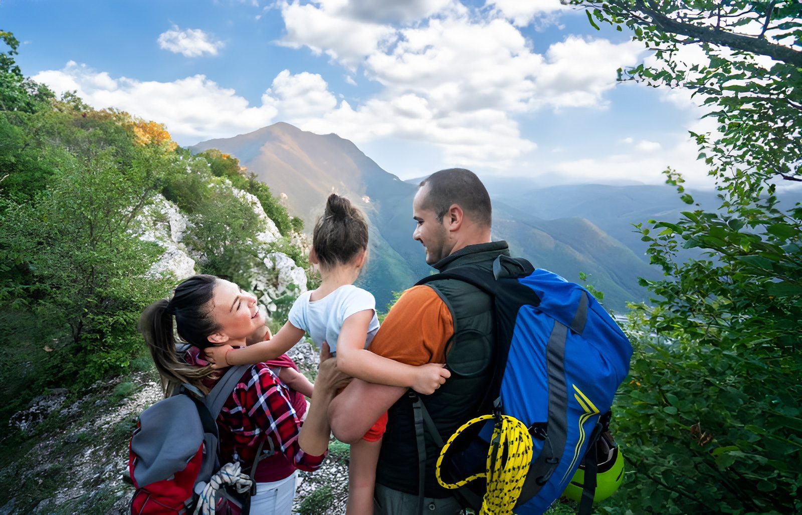 Family in the Mountains