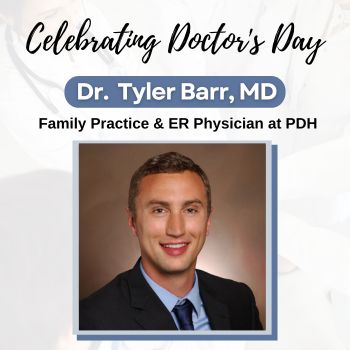 认识博士. Barr, in celebration of International Doctor's Day. 
