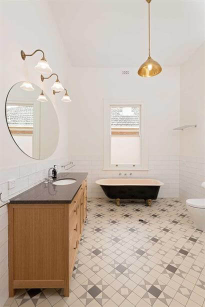 Tessilated Floor tiles with interesting pattern
