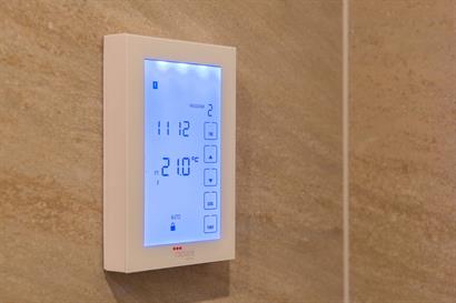 Classic Floor Heating: Radiant: Glass faced Underscreed Heating Thermostat