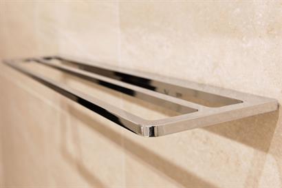 Milli Glance 750mm Double Towel Rail, Chrome