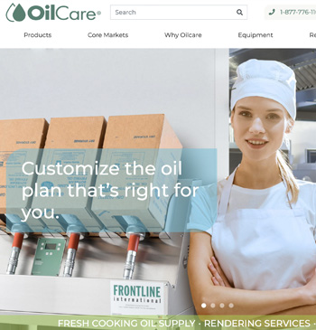 OilCare website