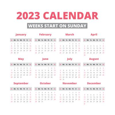 April 2023 calendar