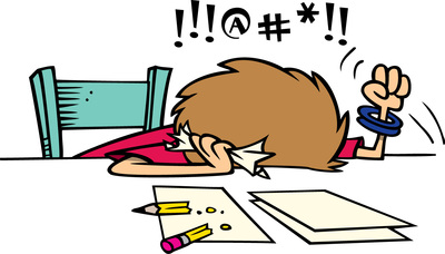 frustrated person missed deadline