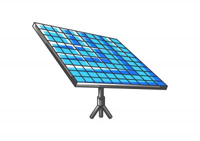 illistration of solar panel