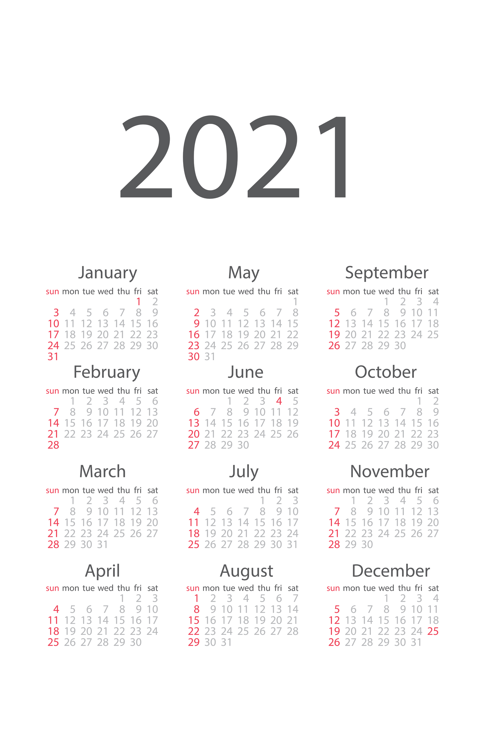 February 2021 Individual Due Dates