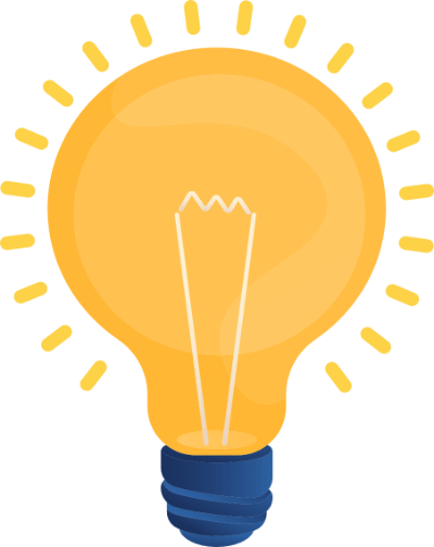 illustration of a light bulb