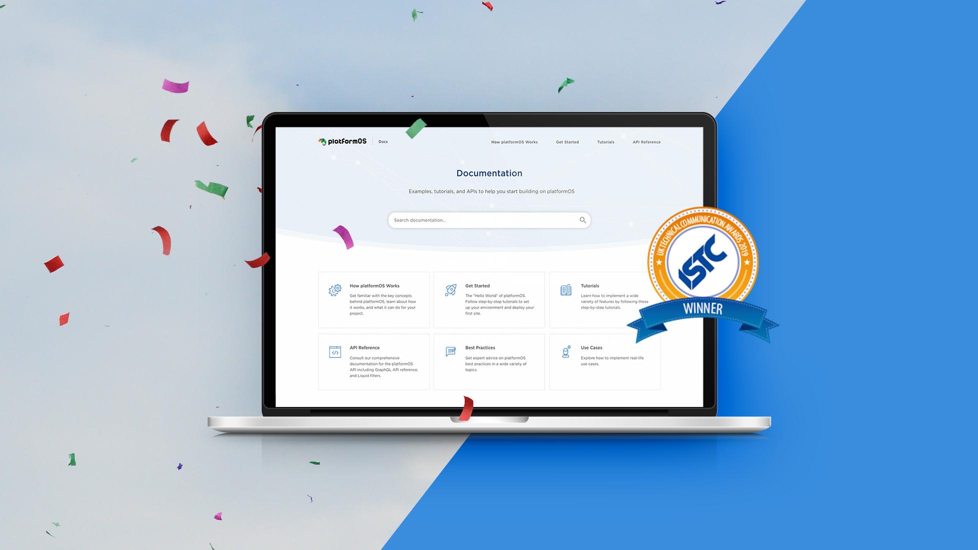 platformOS Developer Portal Wins UK Technical Communication Award