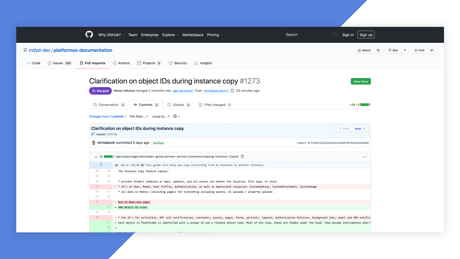 platformOS Status Report — Oct 26, 2020