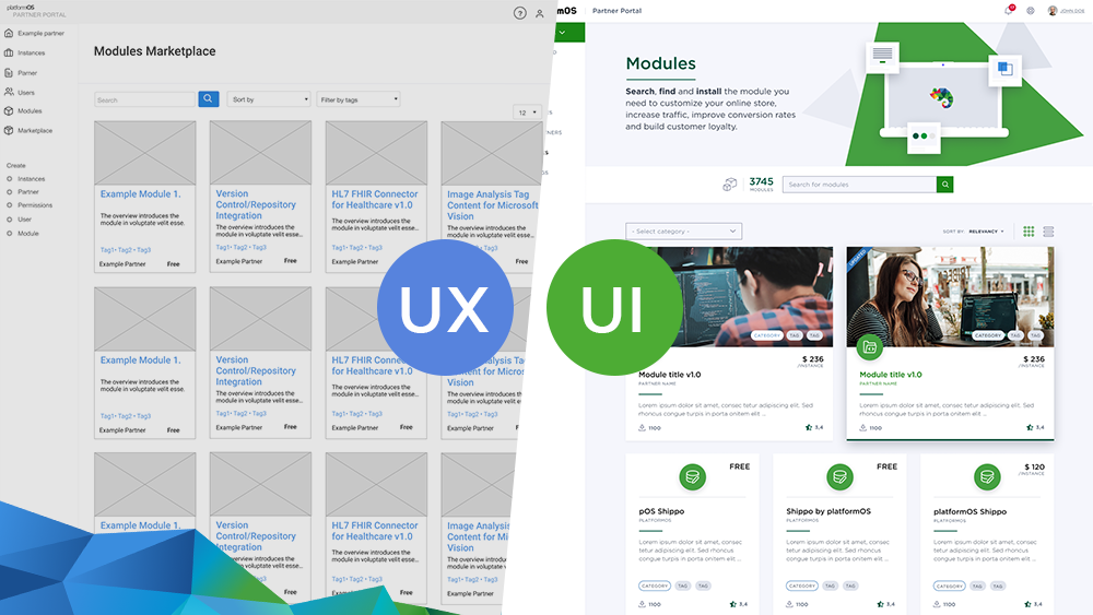 The platformOS UX/UI Process