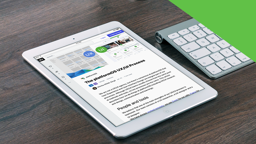 platformOS Status Report — Jan 25, 2021