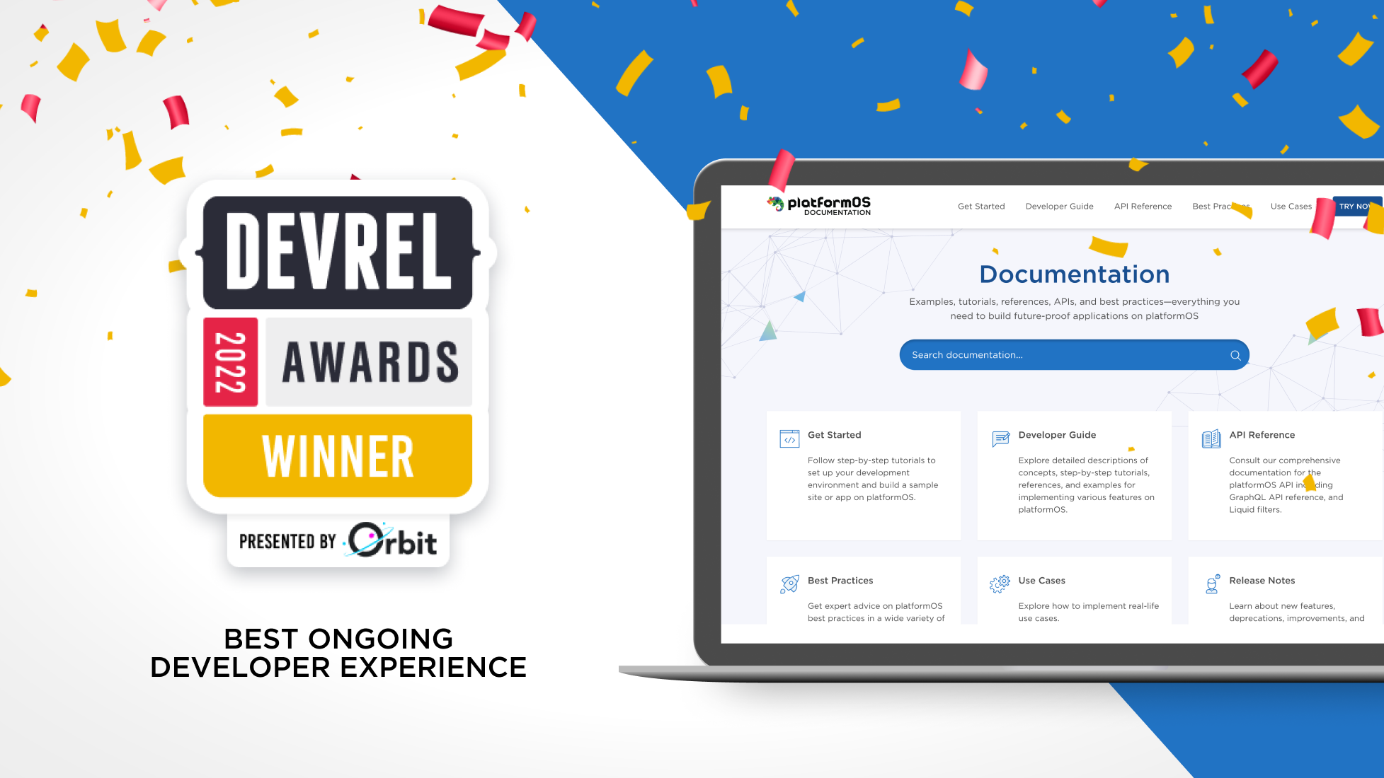 platformOS Wins Best Ongoing Developer Experience at the DevRel Awards 2022