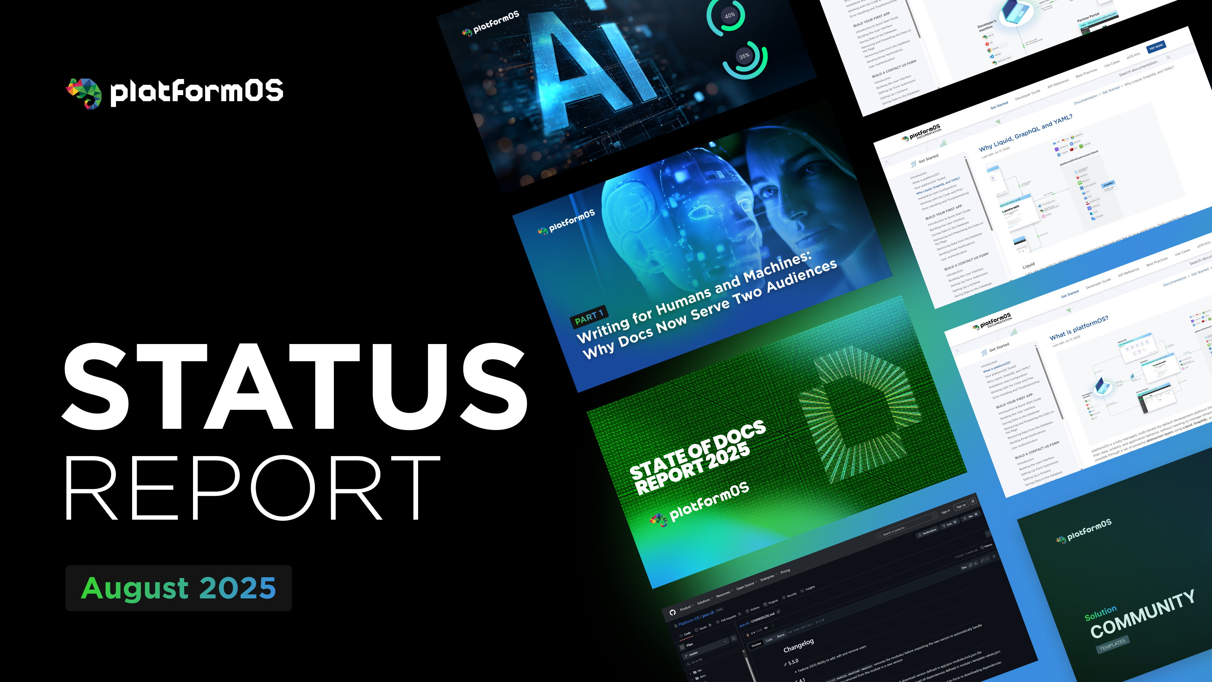 platformOS Status Report — August 27, 2025