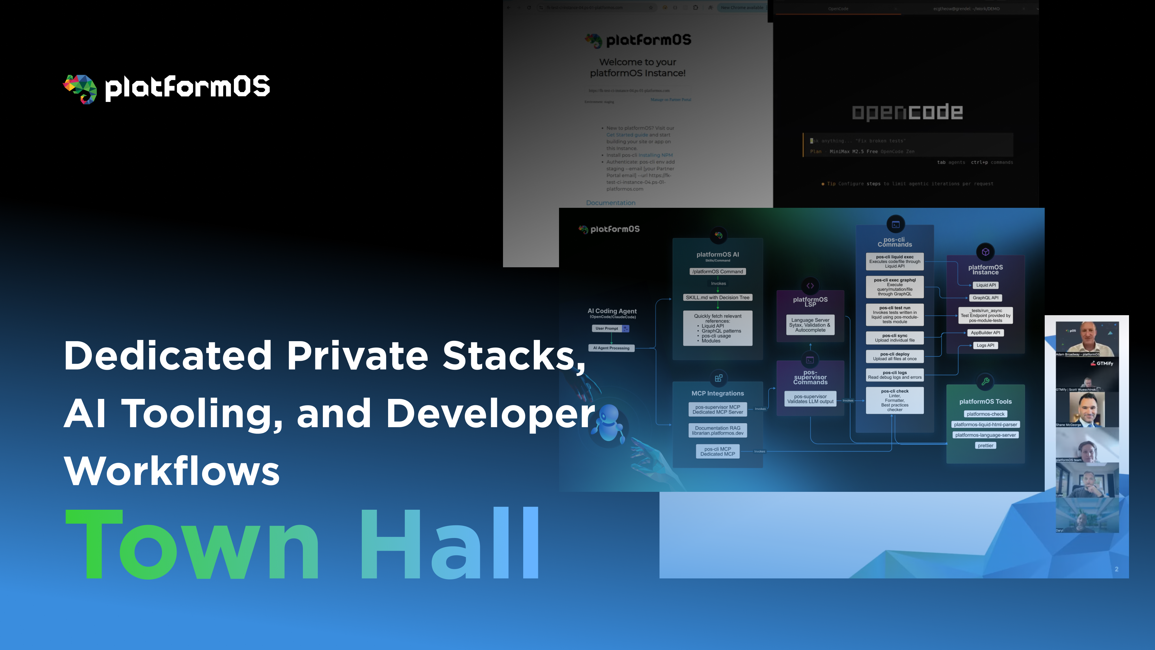 platformOS Town Hall: Dedicated Private Stacks, AI Tooling, and Developer Workflows 
