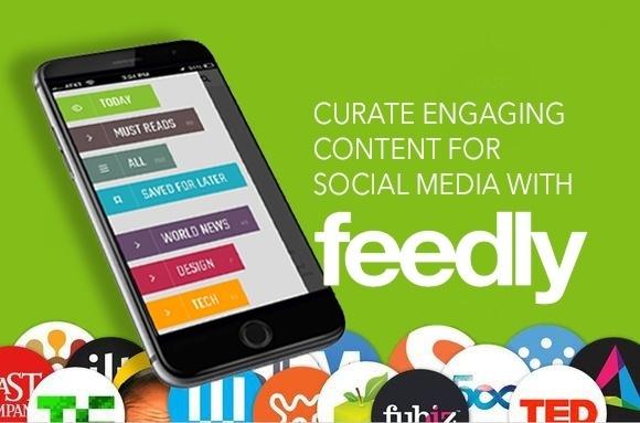 Curate Engaging Content for Social Media with feedly