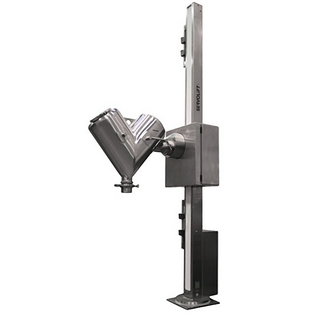 Cantilevered V Lift Blender