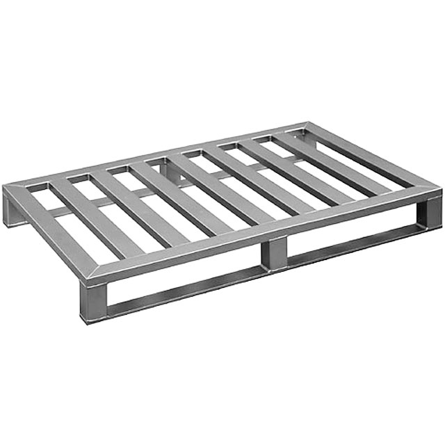Stainless Steel Flat Pallet with Skids
