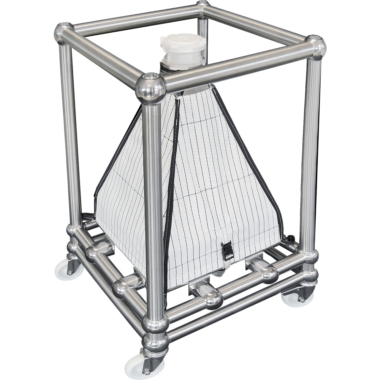 FIBC Bin Blending Frame for Single-use Containment Systems