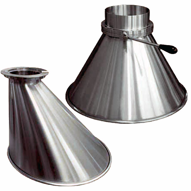 Drum Funnels and Hoppers