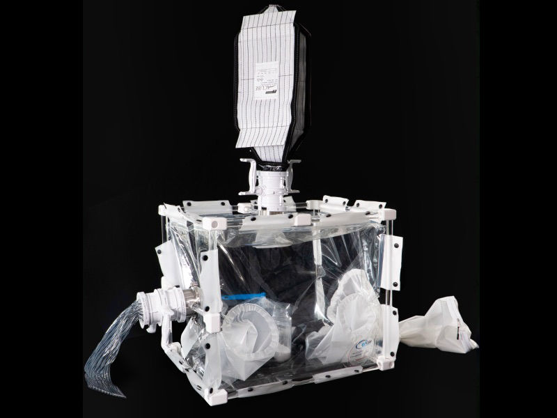 single use flexible glove bag