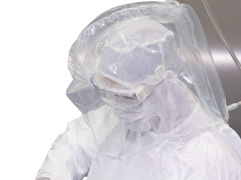 worker wearing X-One Poncho