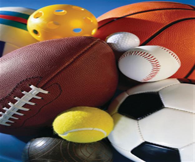 various sports balls