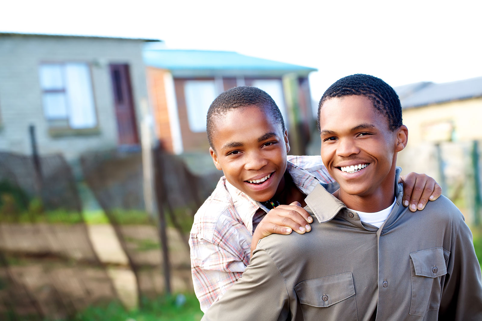 image of two young black men