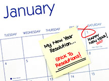 Resolutions for Health and Wellness