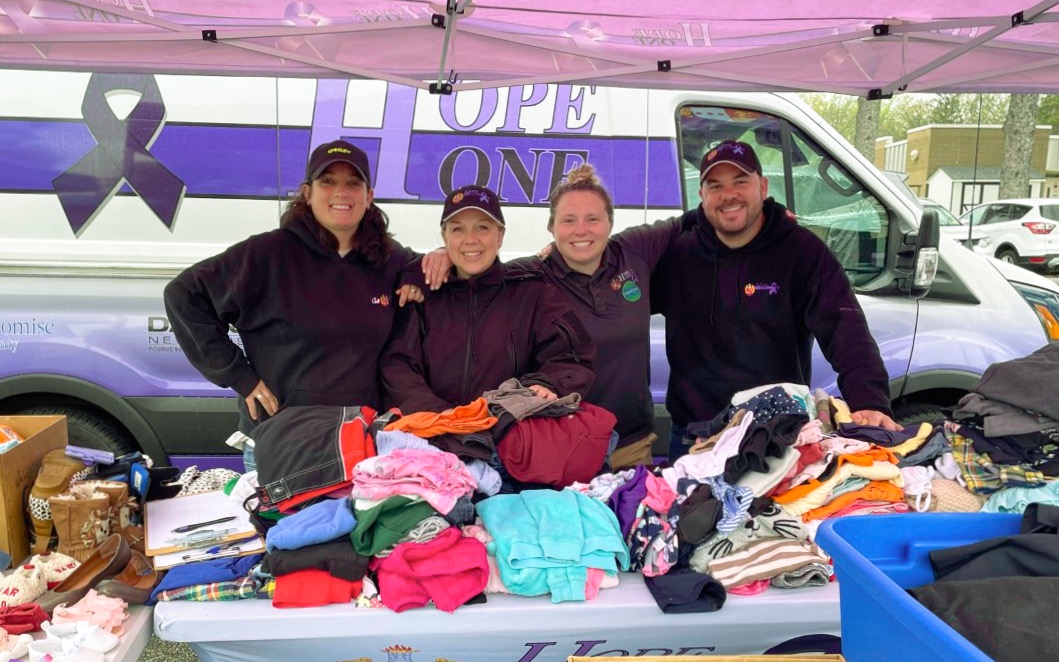 Hope One volunteers at Community Day
