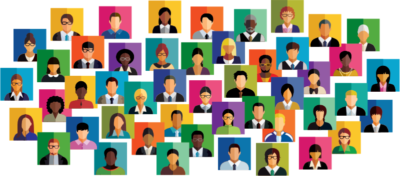 illustration of care provider network