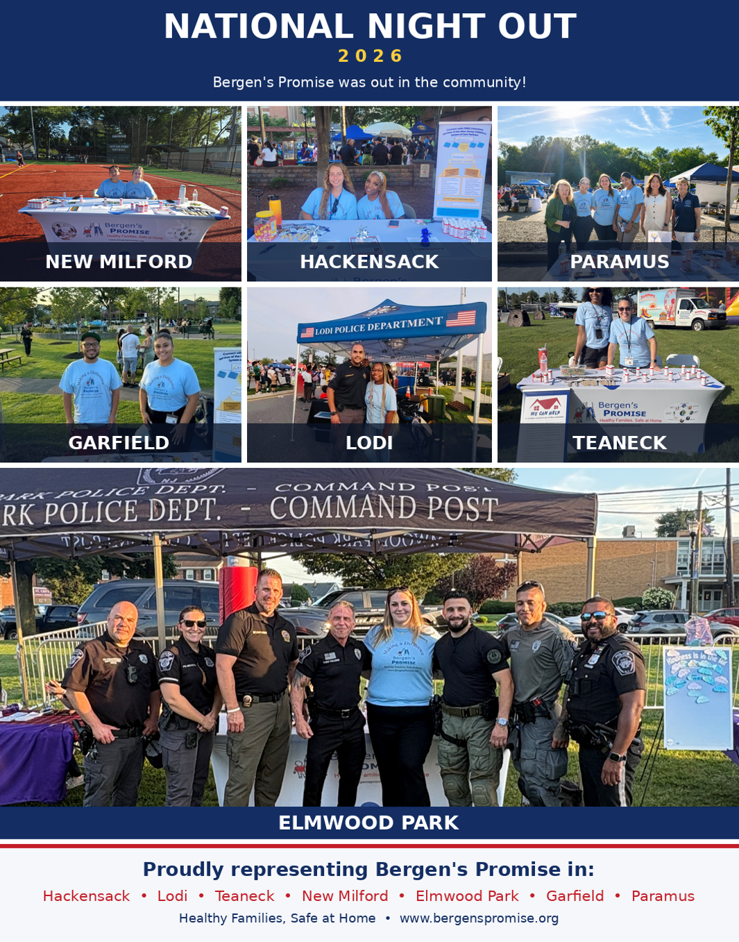 Bergen's Promise at National Night Out 2026