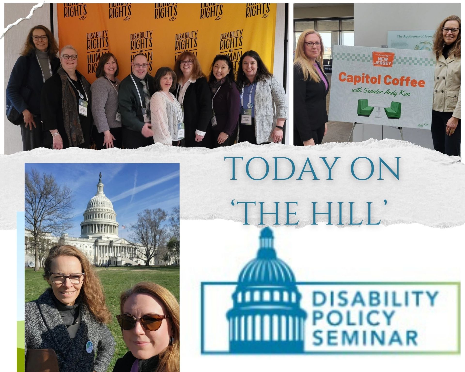 Bergen’s Promise Joins Colleagues on Capitol Hill for Disability Policy Seminar/Hill Day