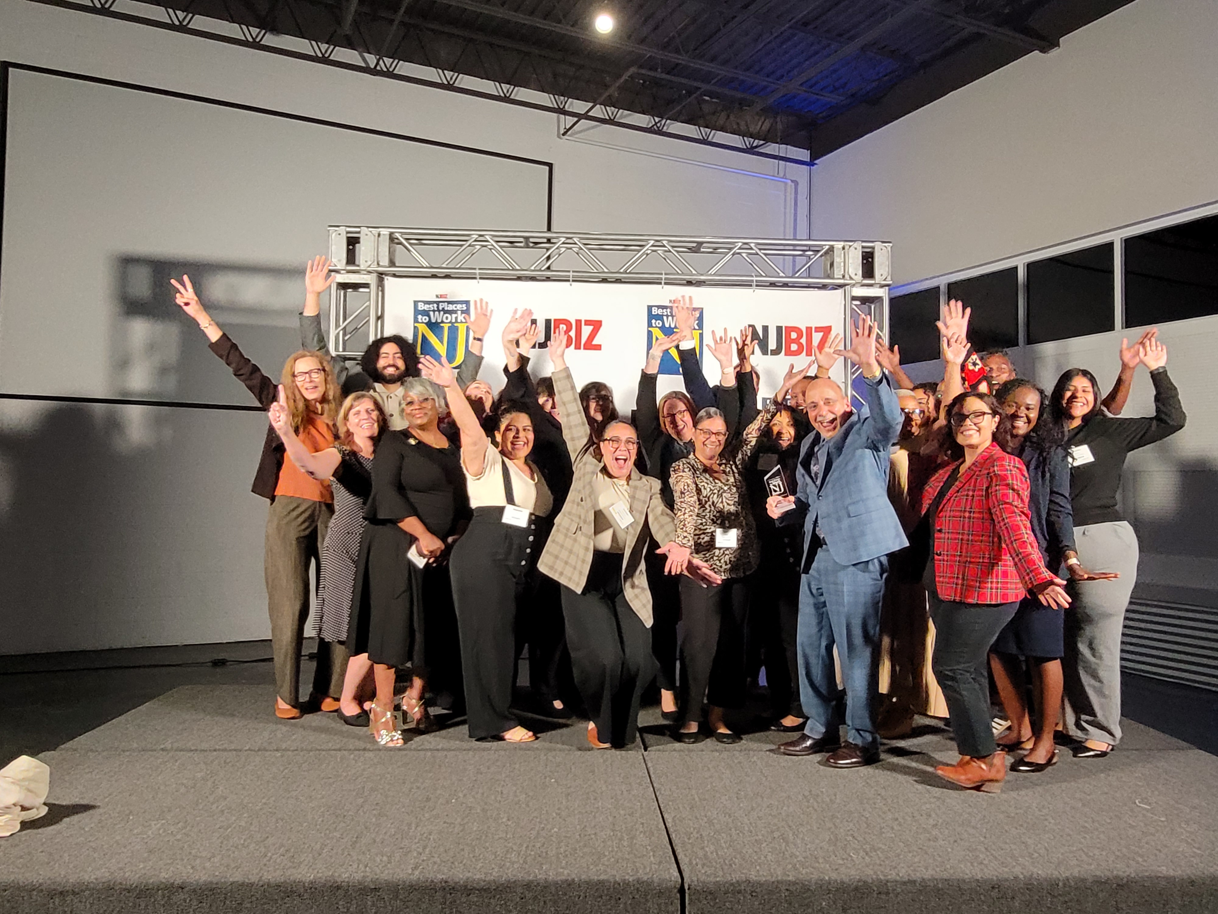 Celebrating Together! - Bergen’s Promise receives one of NJBIZ’s Best Places to Work 2025 at Award Ceremony