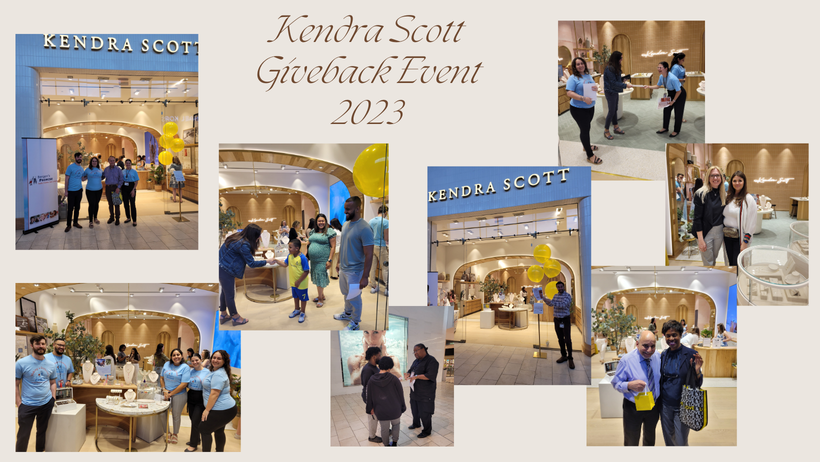 Kendra Scott Grand Opening Event Supporting Bergen's Promise