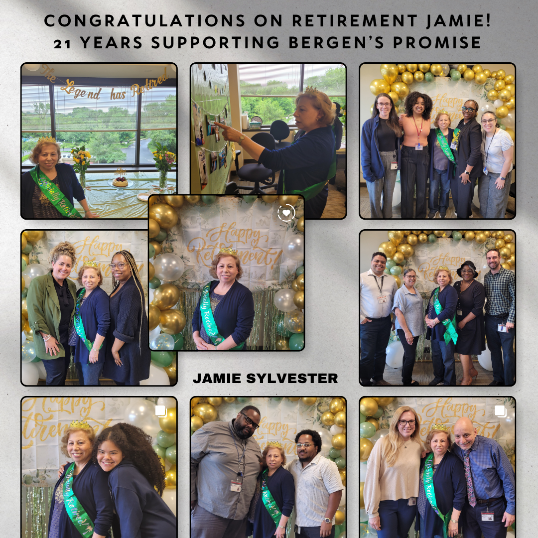 Bergen's Promise Celebrates Retirement of Long-time Receptionist 