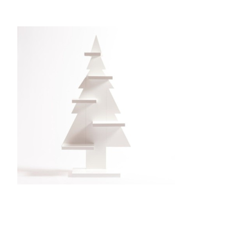PRÉSENTOIR SAPIN BLC 90X31X176CM