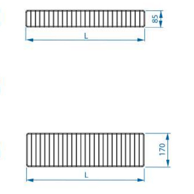 LATTE FIL FACADE H170