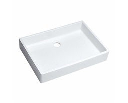 EVIER BORDS DR 50*40*13 PUBLICA    BLANC