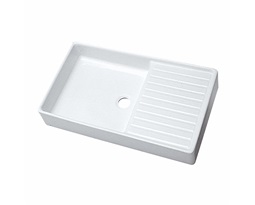 EVIER EGOUTTOIR 100*50 DRT PUBLICA BLANC