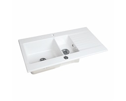 EVIER BYBLOS 1.5C AE 100*53        BLANC