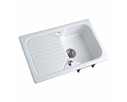 EVIER AXIOME 45 DE 80 1C AE        BLANC