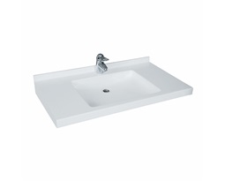 LAVABO RECTANGULAIRE 650 JERICO    BLANC