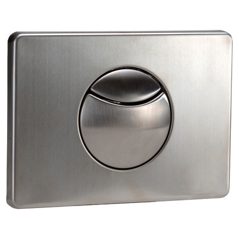 PLAQUE CDE 2V ROMA INOX INVIOL