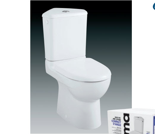 PACK WC PRIMA D'ANGLE MULTI