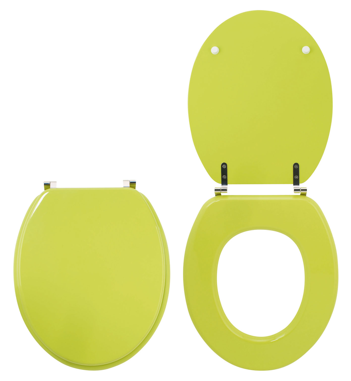 ABATTANT COLORIS LINE VERT POM