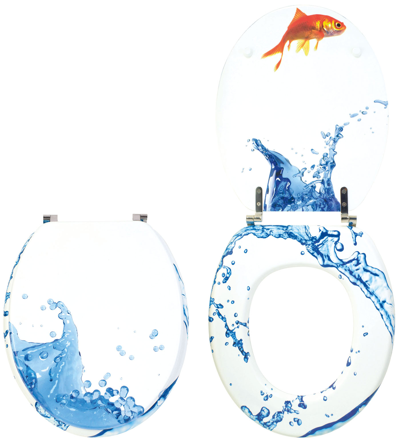 ABATTANT TRENDY LINE AQUARIUM