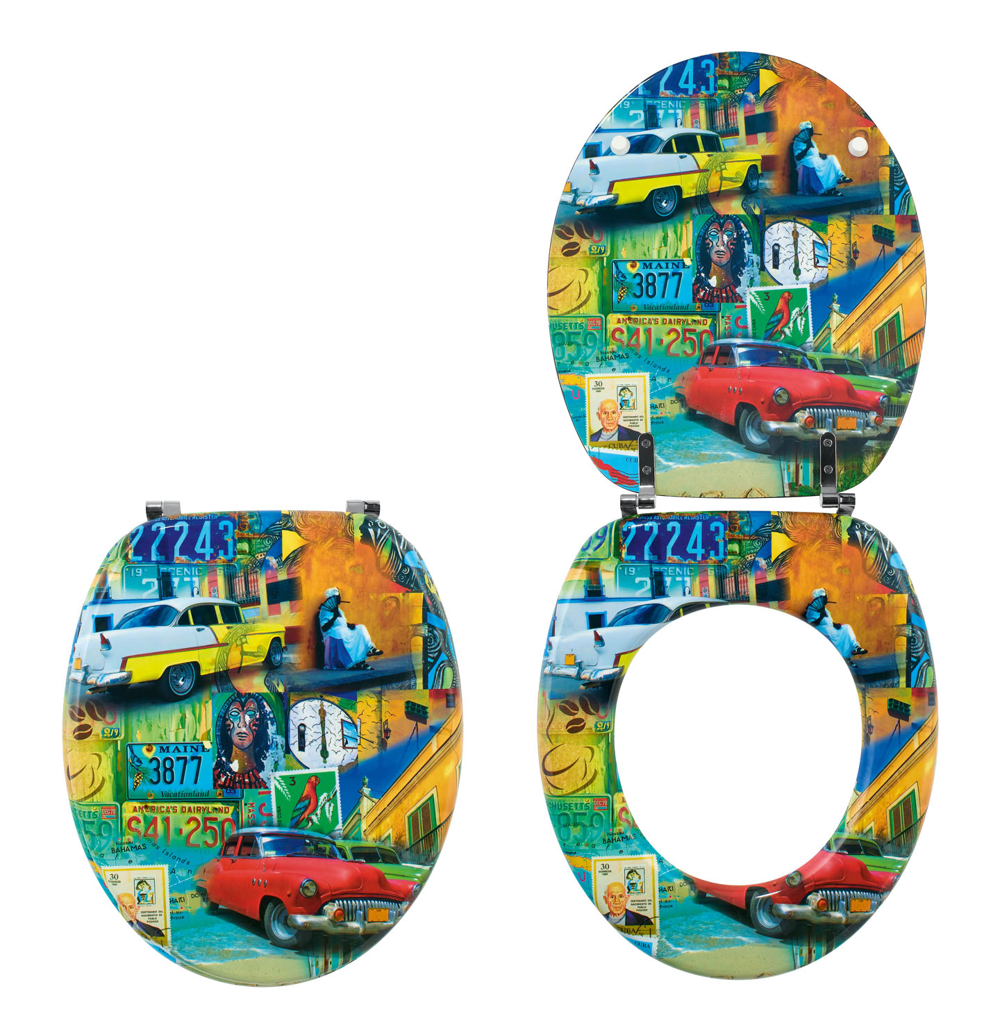 ABATTANT TRENDY LINE CUBA COLO