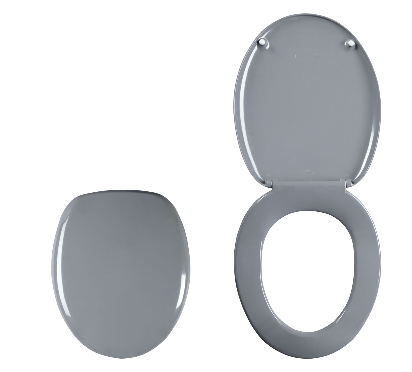 ABATTANT FUSION THERMODUR GRIS