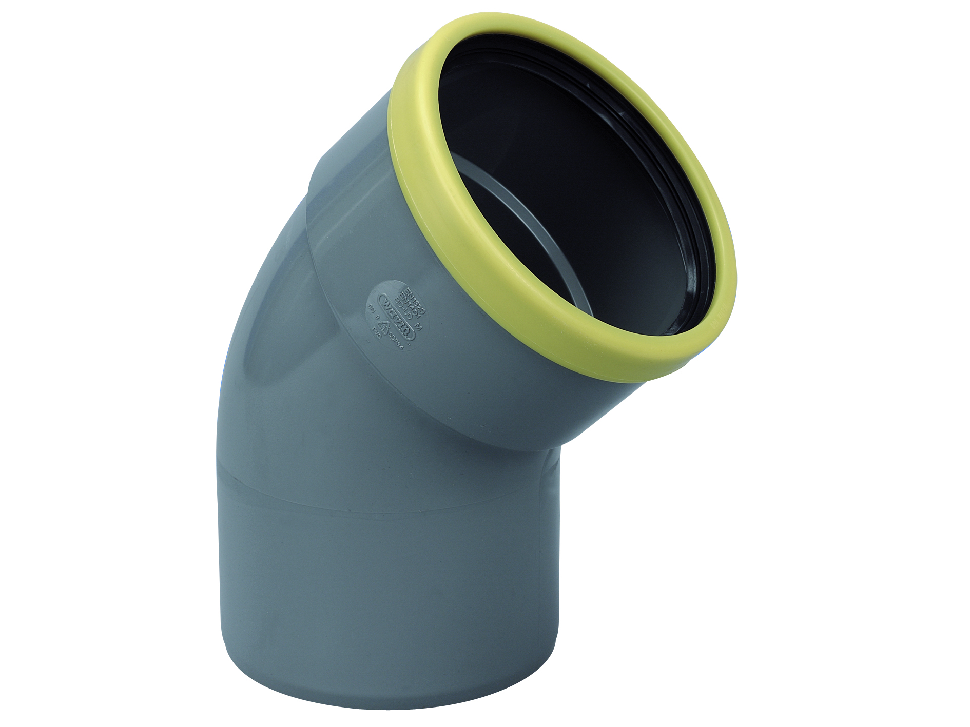 PVC CR8 COUDE 45Ã¸ 125 MF