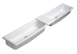 LAVABO AUGE 95 X 33 BLANC